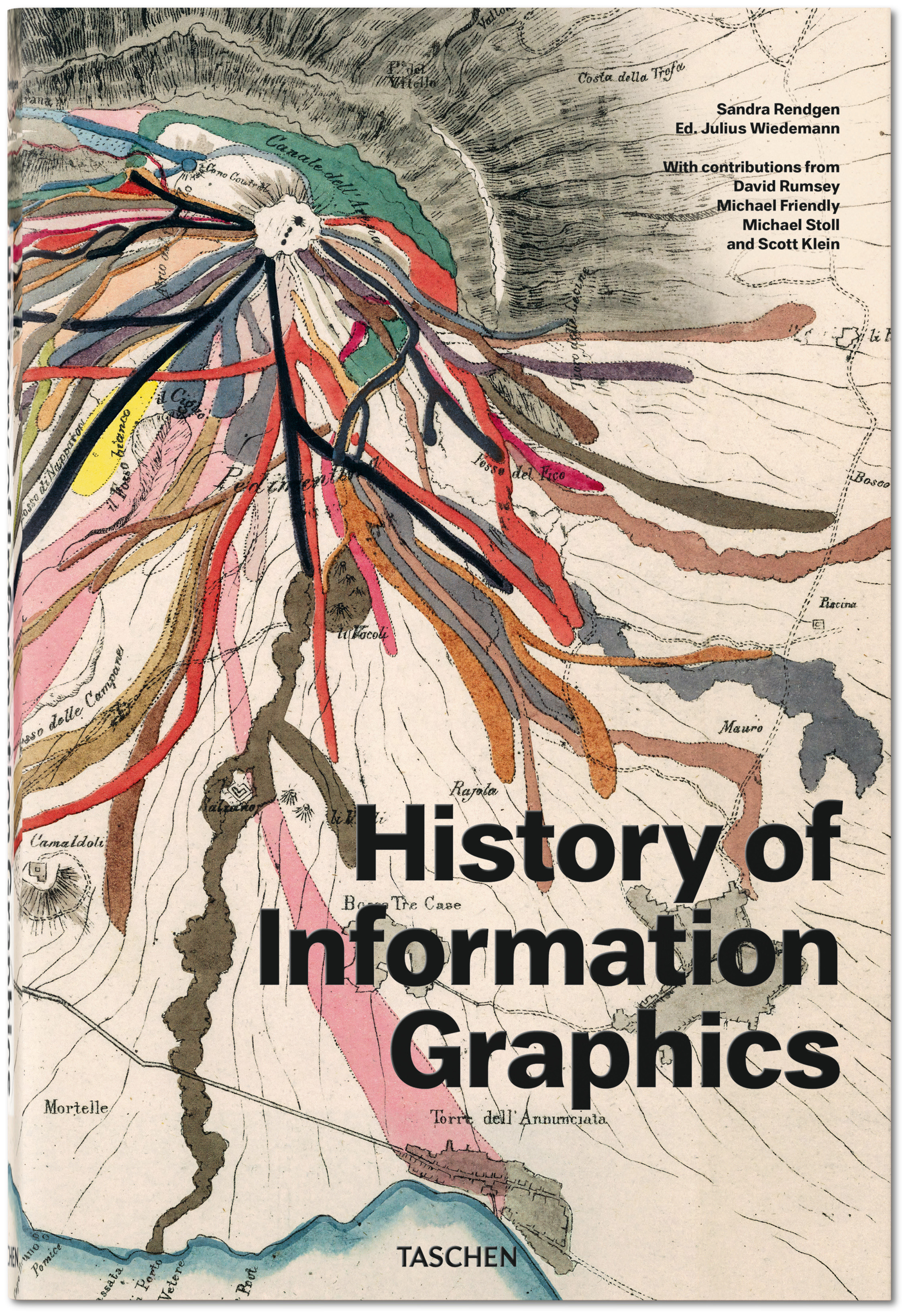 History Of Information Graphics von S. Rendgen u. Julius Wiedemann, ersch. 2019.